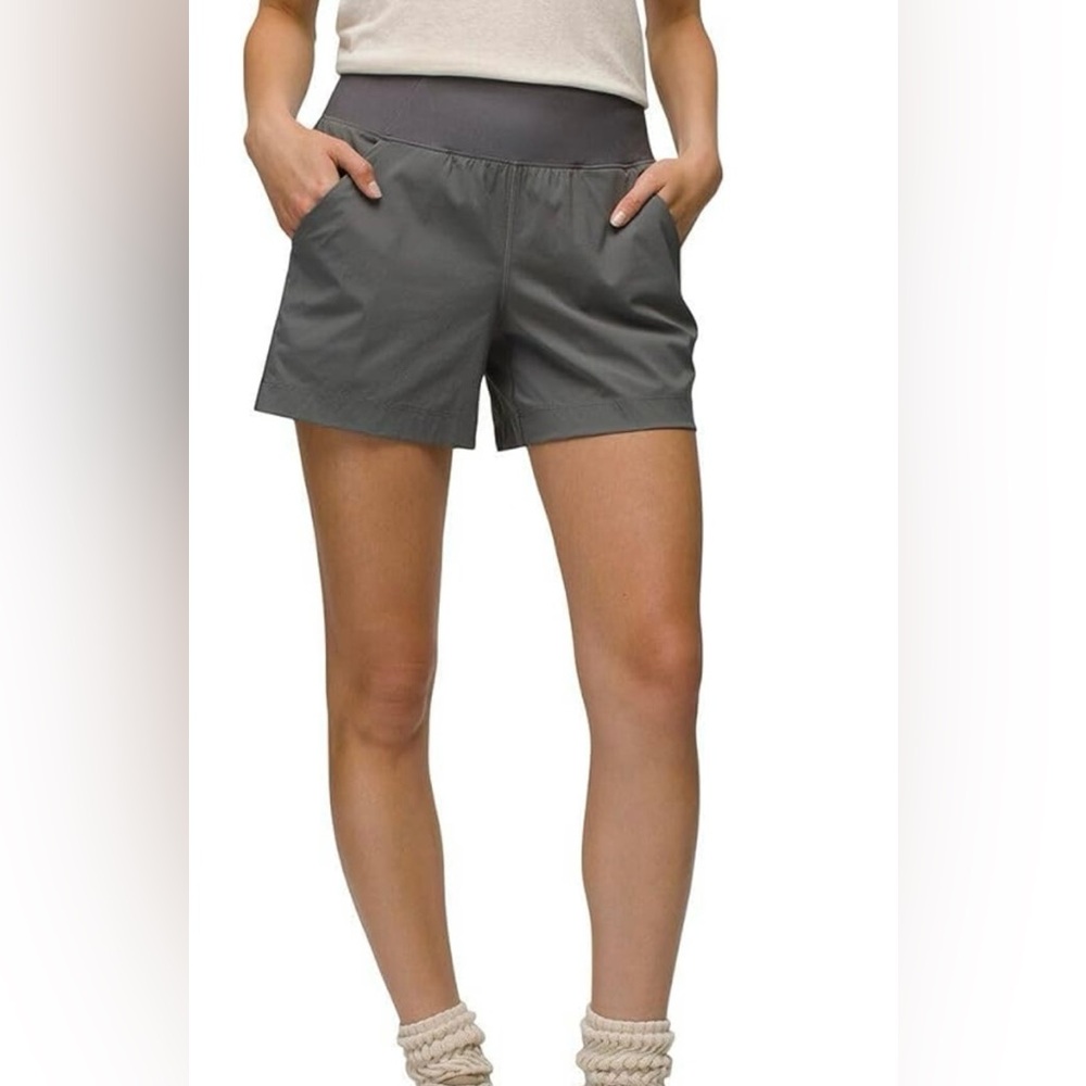 prAna Gravel 5" Koen Activewear Mid-Rise Sporty Casual Shorts Size XL
